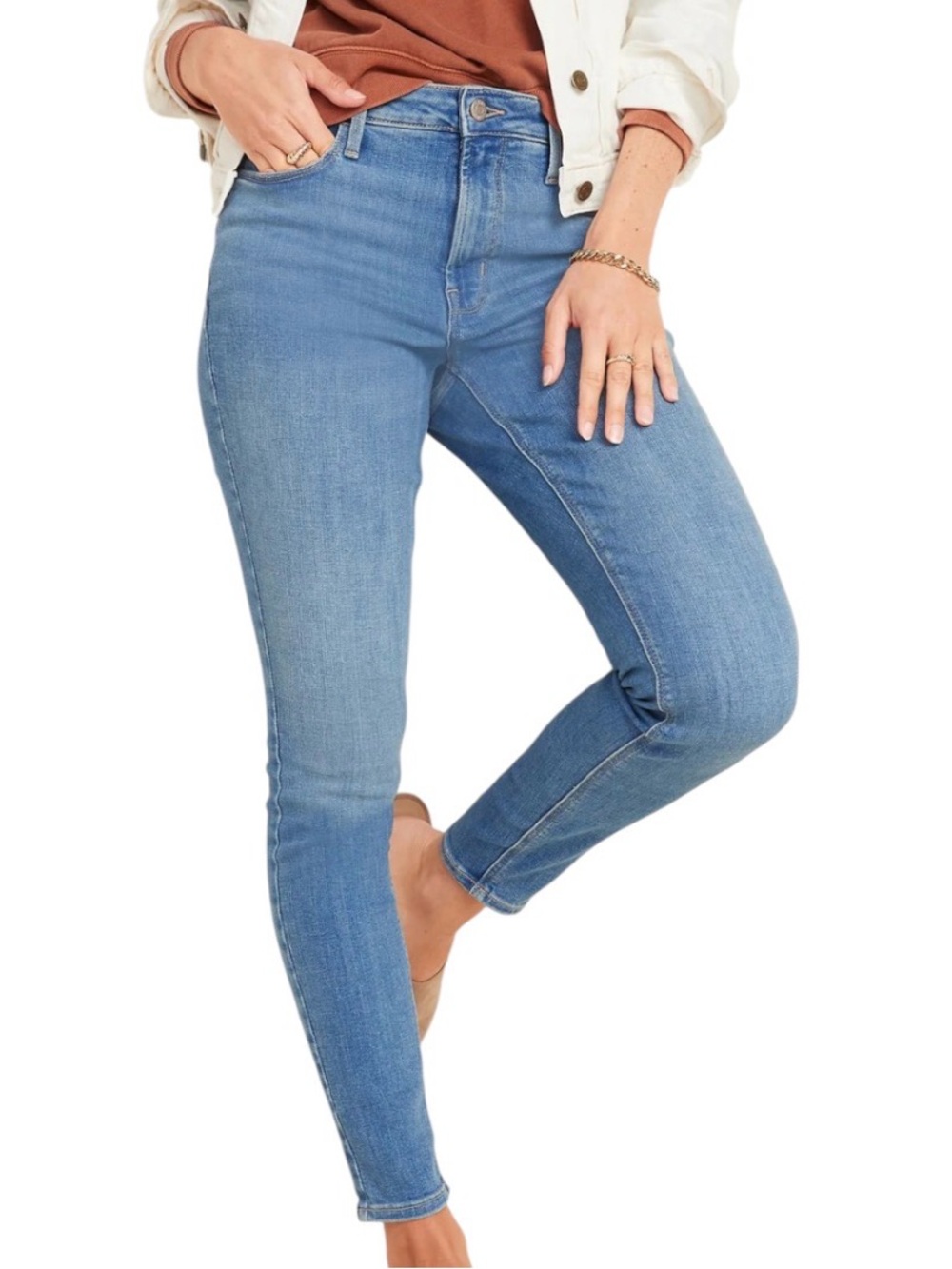 Old Navy Rockstar super skinny high-rise jeans